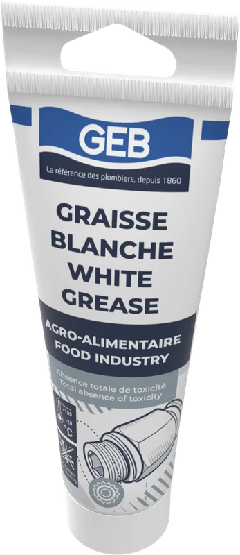 Graisse blanche GEB sans savon remarquable contact alimentaire 125ml
