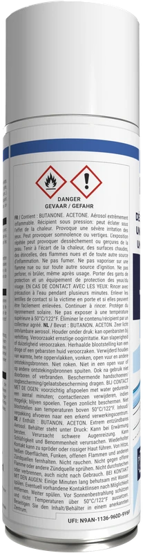Purgeur carburant Décapant universel en érosol GEB 400 ml