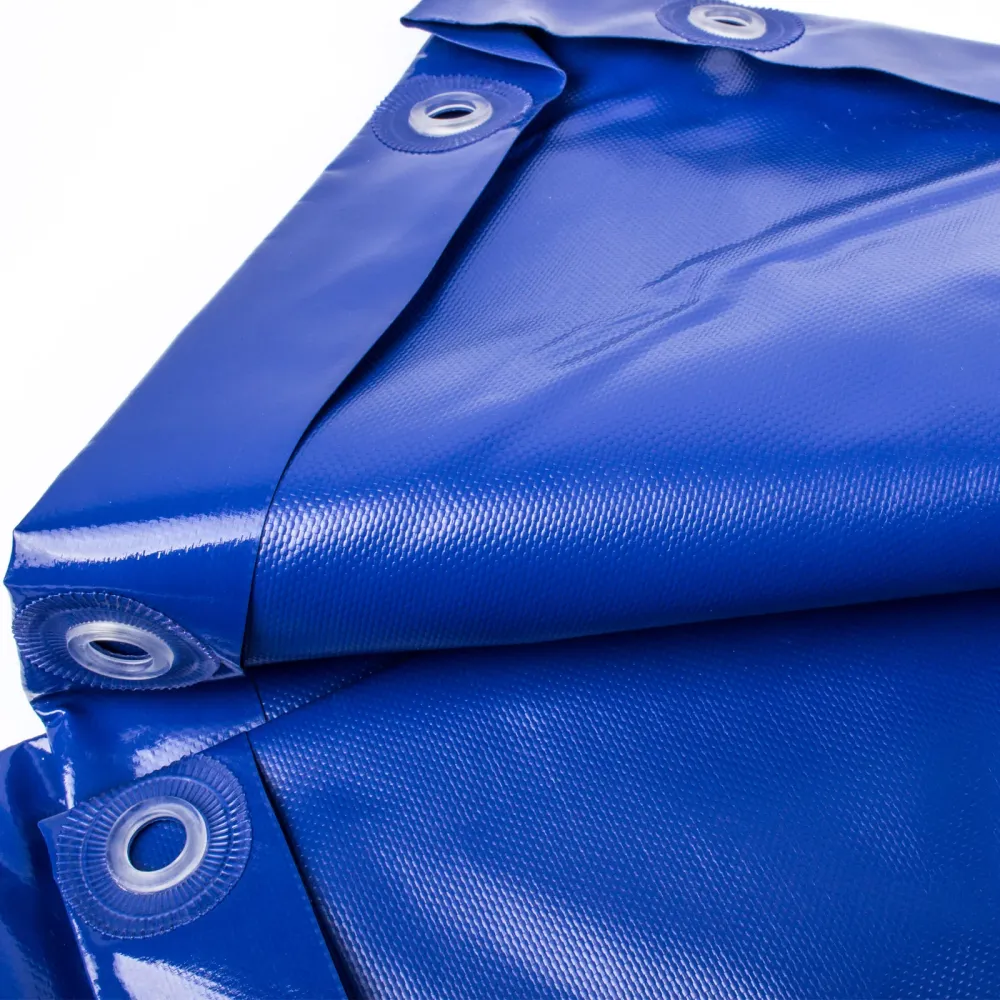 Anhänger Flachplane Blau mit Gummigurt 2575x1345x50mm inkl. 2x Flachplanenbügel | réglable | antidérapant
