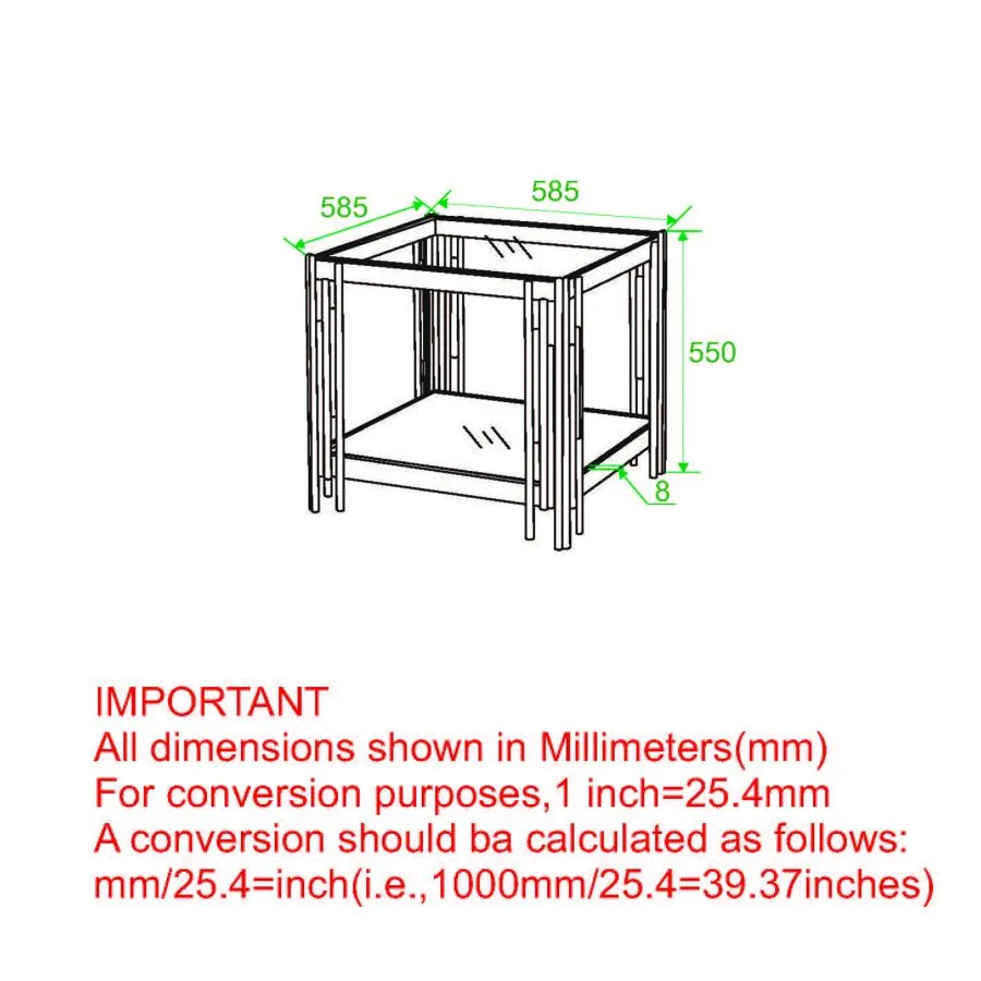 Grande Table D'Appoint Estrel En Argent pour fourgons