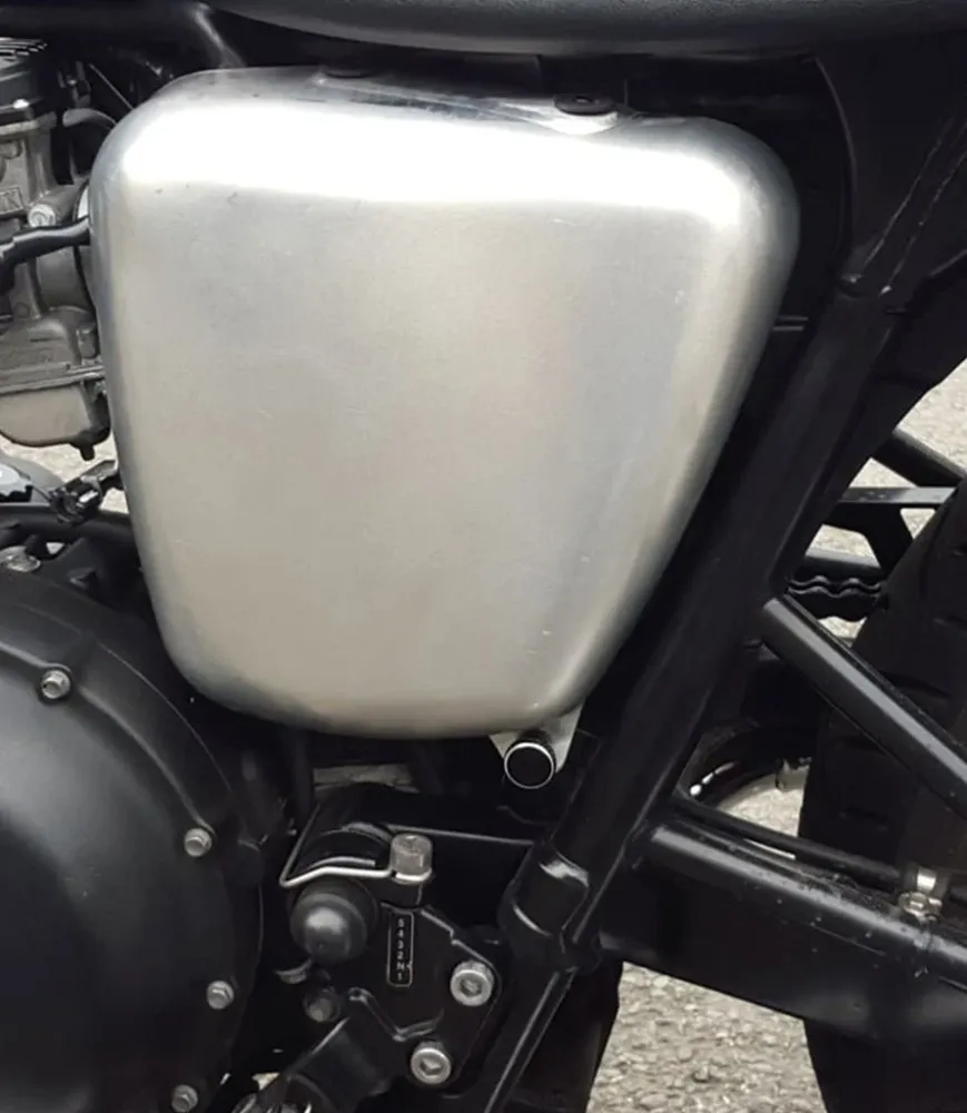 Avertisseur sonore Schnellverschluss-Vorrichtungen Seitenverkleidung für Triumph - Schwarz