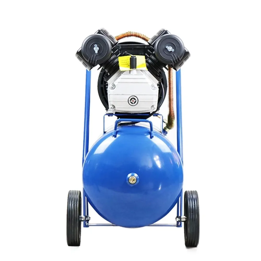 Jeu de klaxons Hyundai HY3050V 50L Electric Air Compressor 14CFM 116psi Direct Drive V-Twin 230V