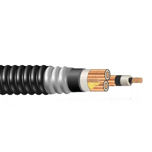 350 MCM 3C HVTECK Copper 320 mil NLEPR TS AIA 25kV 133% IL Black VINYLE Jacket CSA