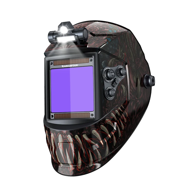 Auto Dark True Color Welding Helmet LED Light CozyCraft X200