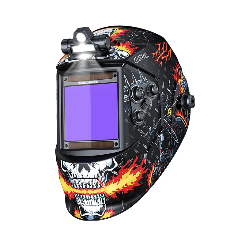 Auto Dark True Color Welding Helmet LED Light CozyCraft X200