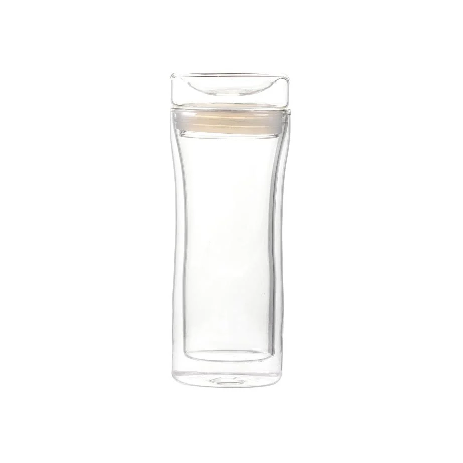 Consol Roma 340ml Double Wall Travel Mug Lid Clair