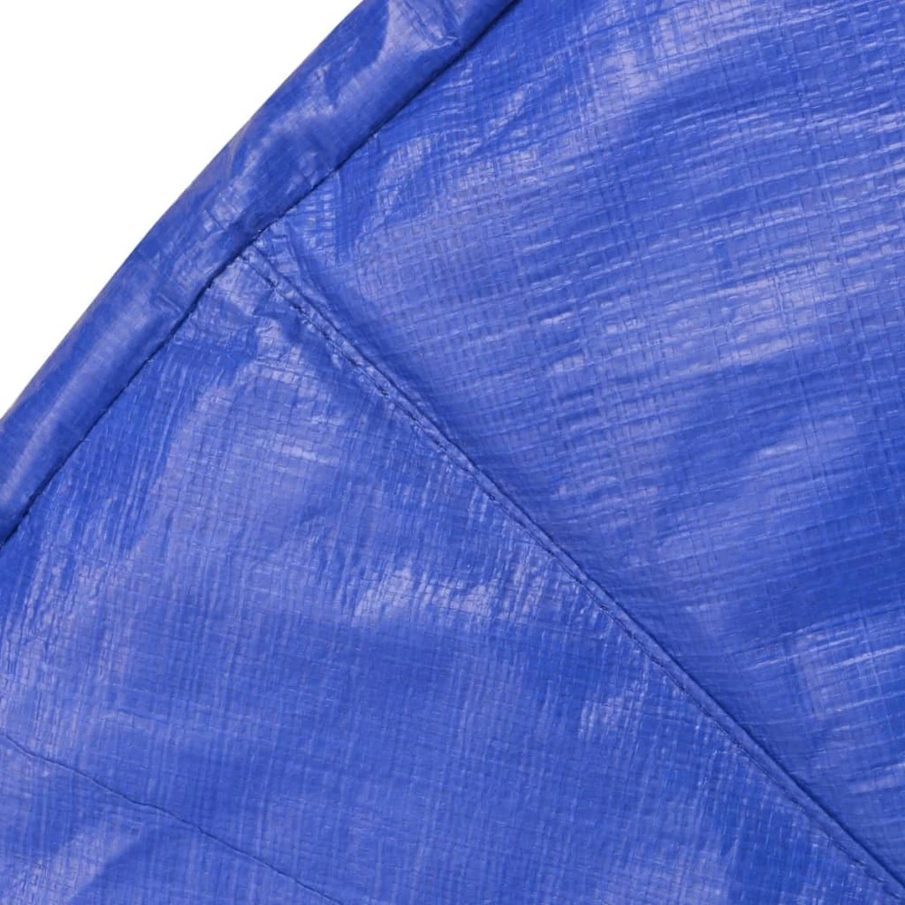 Coussin de sécurité PE bleu pour trampoline rond 15 pieds/4,57m
