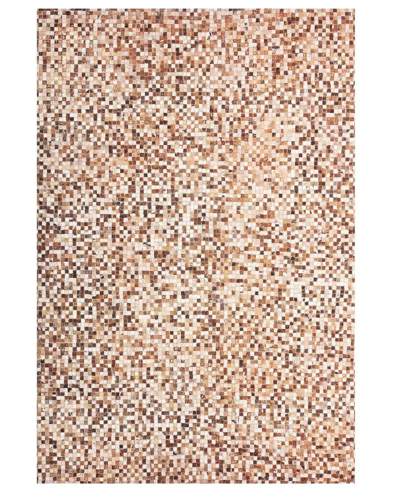 Cowhide Area Rug Café 160 x 230 cm TORUL