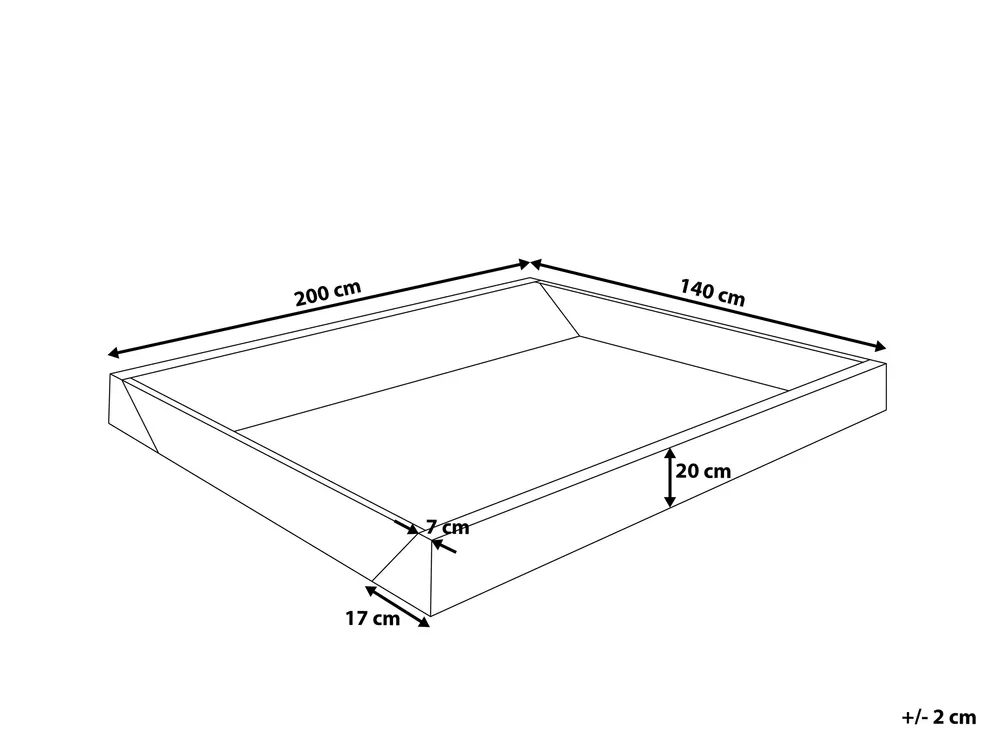 Double Size Waterbed Safety Liner MINIMALISTE