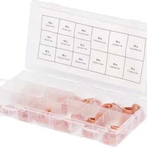 Gamme KS Tools de bagues d'étanchéité en cuivre diamètre 5-175 mm 150 pièces 970.0040 prendre à bas prix