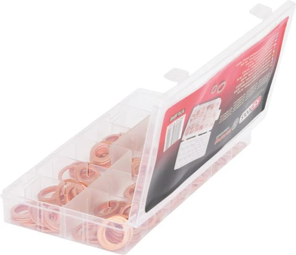 Gamme KS Tools de bagues d'étanchéité en cuivre diamètre 5-175 mm 150 pièces 970.0040 prendre à bas prix