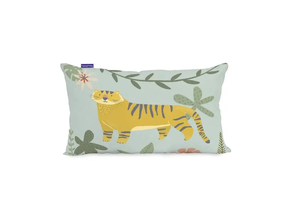 Housse de coussin 50x30 cm Jungle life