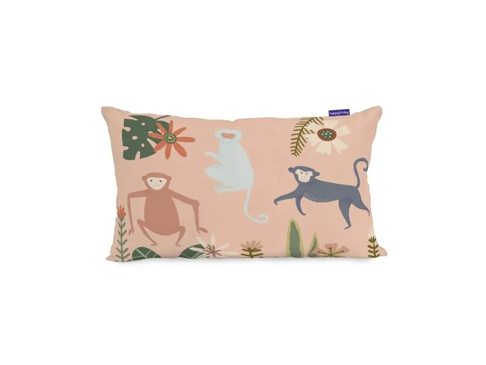 Housse de coussin 50x30 cm Jungle life