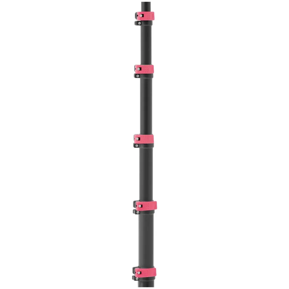 Lave vitre télescopique professionnel avec alimentation en eau pour panneaux solaires et fenêtres 1820 - 8900 mm aluminium...