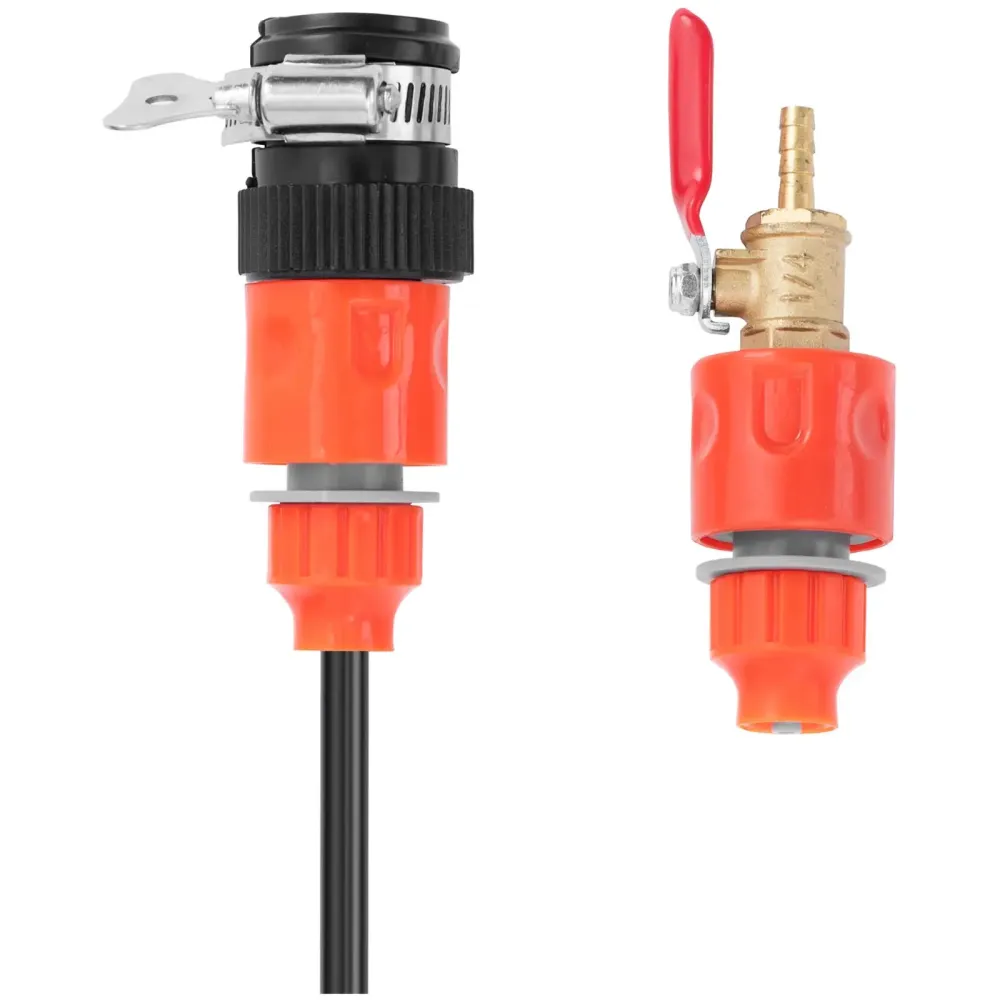 Lave vitre télescopique professionnel avec alimentation en eau pour panneaux solaires et fenêtres 1820 - 8900 mm aluminium...