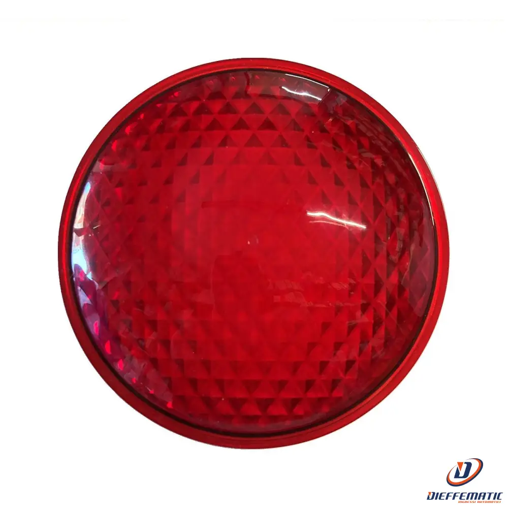 Lente Rossa Ricambio Per Semaforo Ø 124Mm Serie 220V Securvera Ss-Lervsalgpb