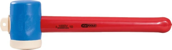 Marteau en plastique KS Tools avec isolation de protection diamètre de la tête 55 mm 117.1131 obtenir à bas prix