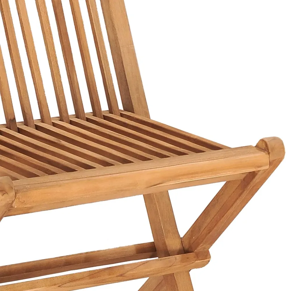 Mobilier à dîner d'extérieur pliable avec coussin 3 pièces teck 02_0014730