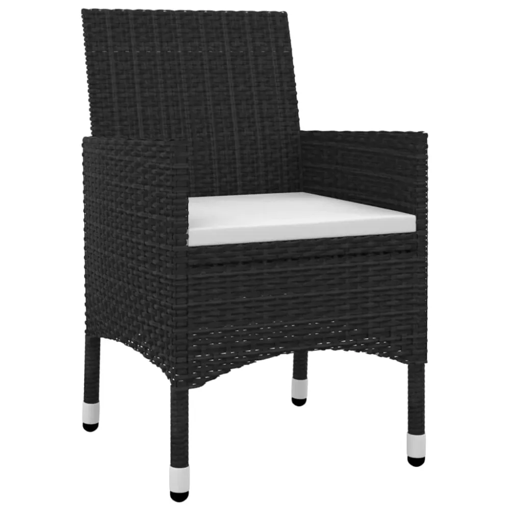 Mobilier à dîner de jardin coussins 3 pièces résine tressée verre 02_0014846