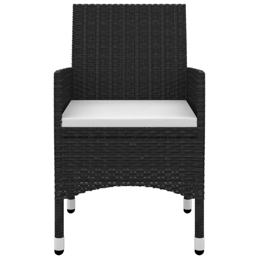 Mobilier à dîner de jardin coussins 3 pièces résine tressée verre 02_0014846