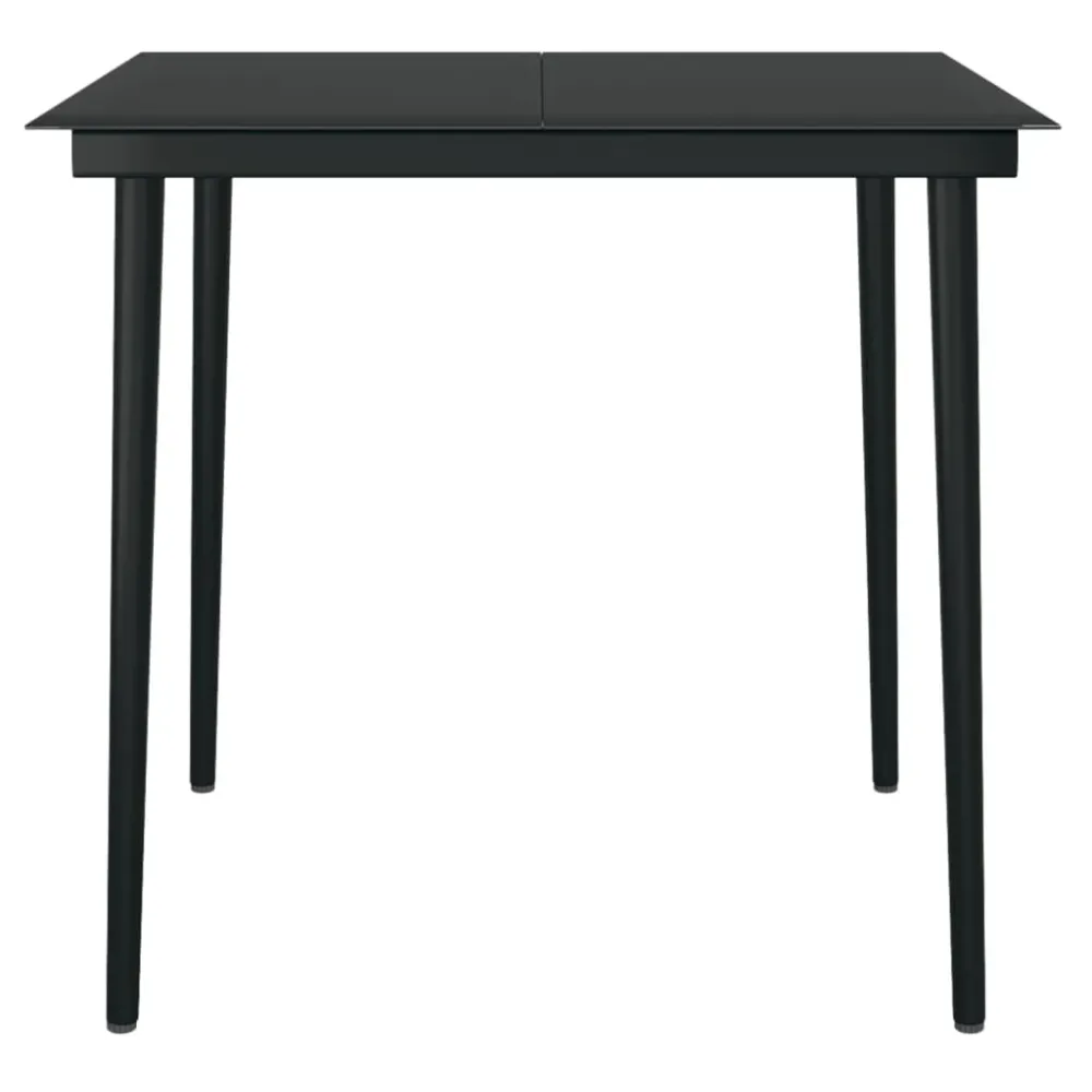 Mobilier à dîner de jardin coussins 3 pièces résine tressée verre 02_0014846