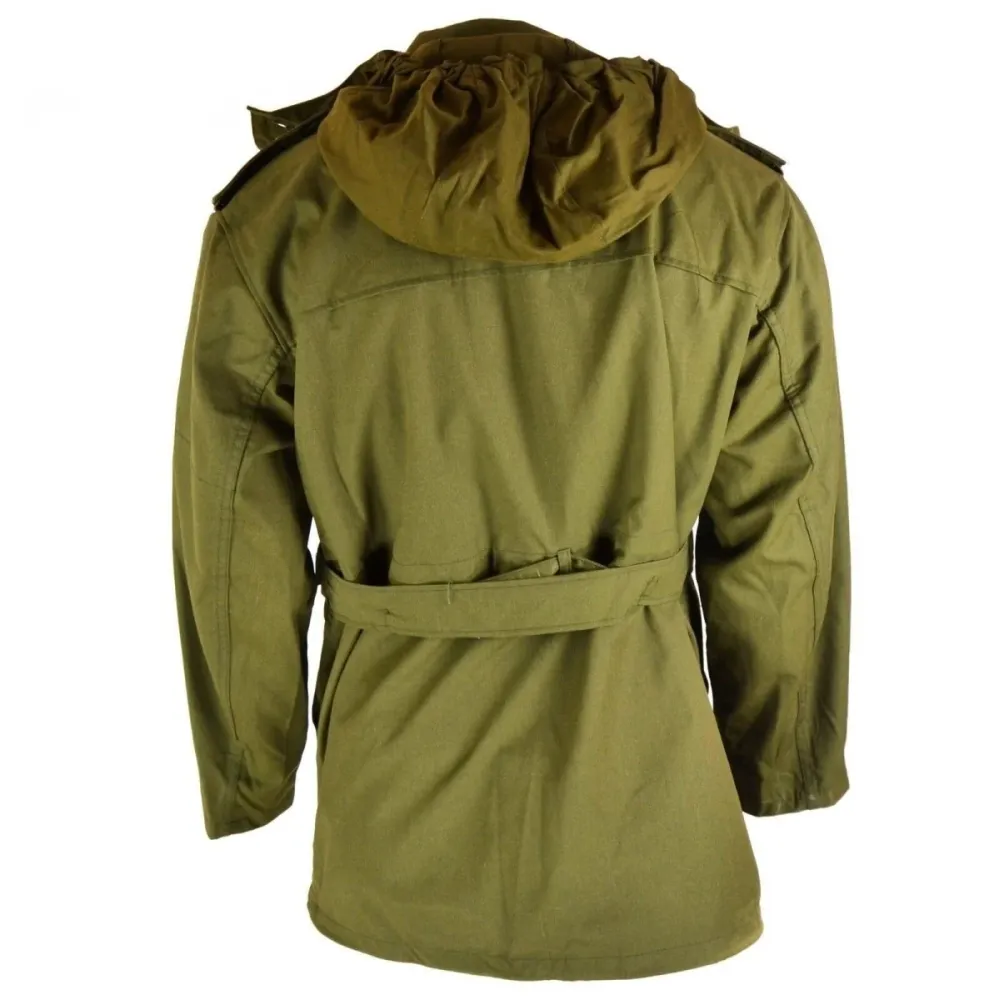 Parka de campagne d'origine de l'armée tchèque M85 Veste d'hiver à capuche avec doublure NEUF