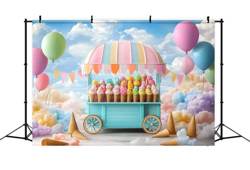 Toile de fond Photographie Nouveau-né Voiturenaval Glace GQ5-139