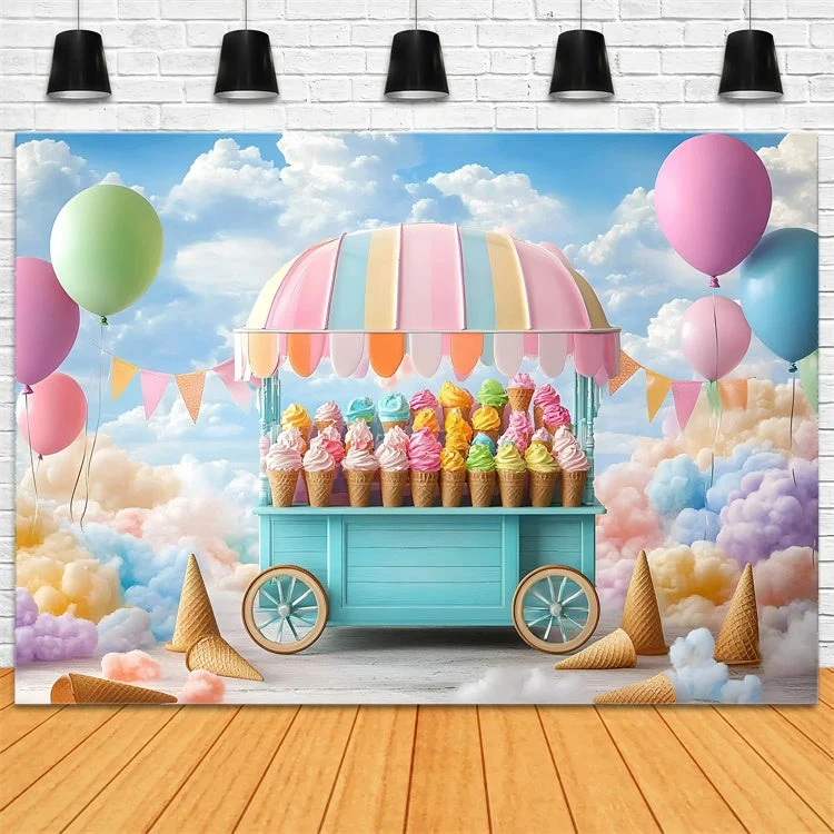 Toile de fond Photographie Nouveau-né Voiturenaval Glace GQ5-139