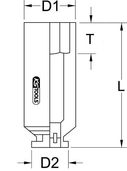 KS Tools Douille à chocs hexagonale 1/2" longue 23 mm 515.1123 choisir à bas prix