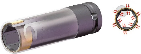 KS Tools SlimPOWER Douille à chocs 1/2" 22 mm 515.0995 se fournir à bas prix