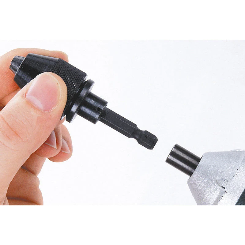 Mandrin auto-serrant pour visseuses WOLFCRAFT 2625000 Ø0,5 à 6,5 mm - queue 6 pans
