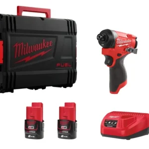 Milwaukee FID2-202X M12 FUEL visseuse à chocs 1/4˝ sous-compacte – coffret