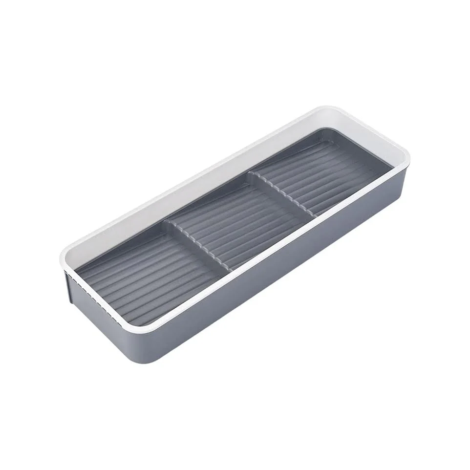Aqua À extension Spice Draw Organiser Tray Grey