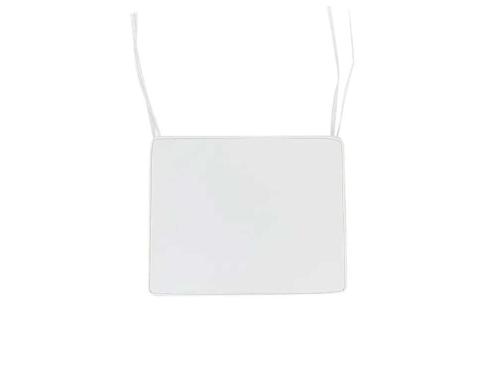 Set 6 Outdoor Seat Pad Cushions Blanc pur TOLVE