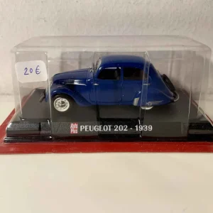 Haute Performance Peugeot 202 bleue de 1939 (blister) AUTO-PLUS