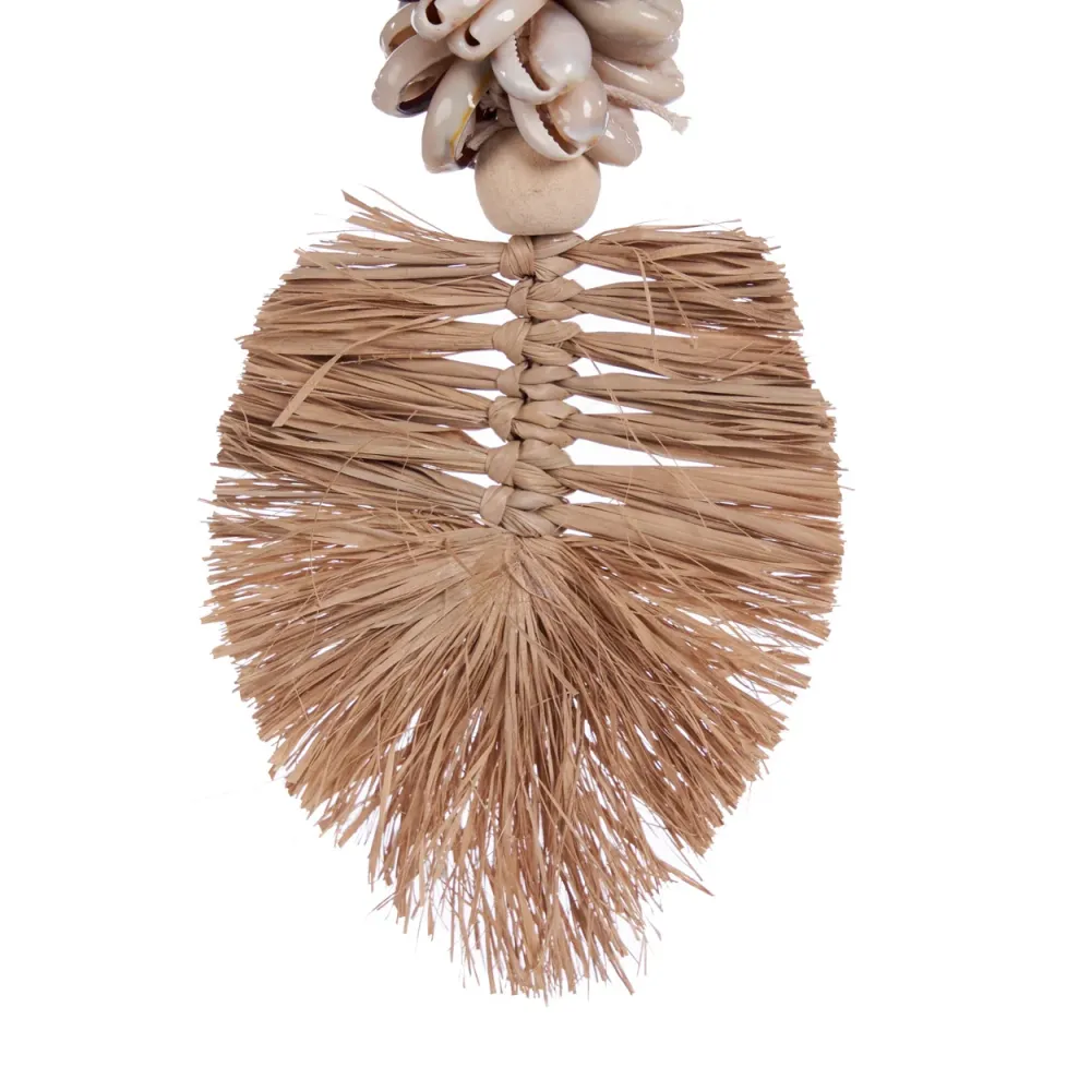 Komodo Leaf Keychain - Naturel