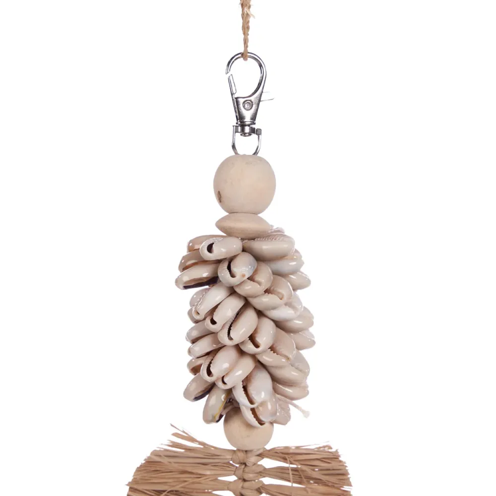 Komodo Leaf Keychain - Naturel