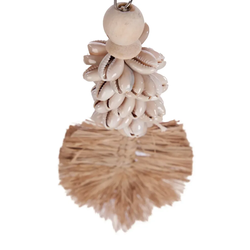 Komodo Leaf Keychain - Naturel