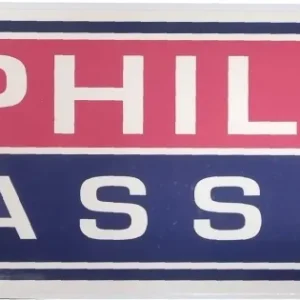 PHILIPS CLASSICS BLUE RACING STICKER