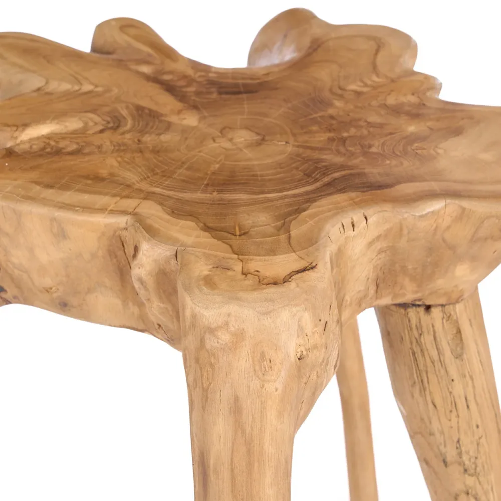 Rooty Side Table - Naturel Compatible avec la plupart des modèles