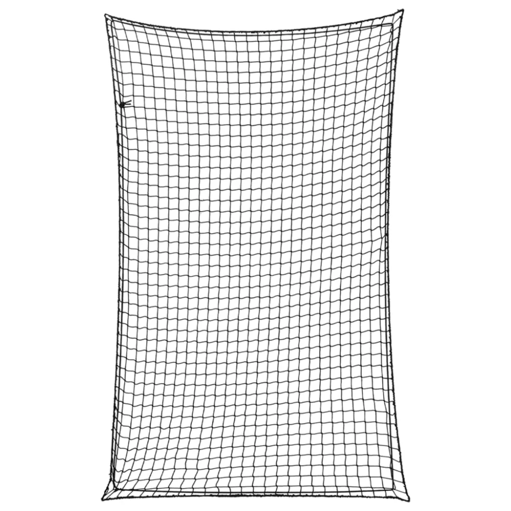 Coffre de toit Filet pour remorque couverture de protection d'arrimage cargaison galerie de toit avec corde élastique 4 x...