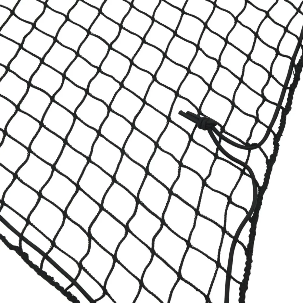 Crochet de remorquage Filet pour remorque couverture de protection d'arrimage cargaison galerie de toit avec corde élastiq...