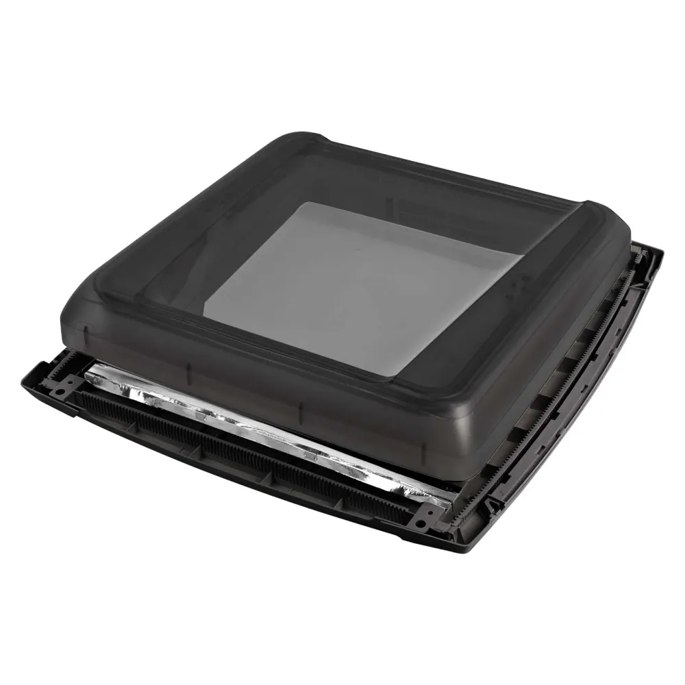 MPK VisionStar M pro Schwarz Dachhaube 40x40 inkl. Dichtmasse Adapterrahmen