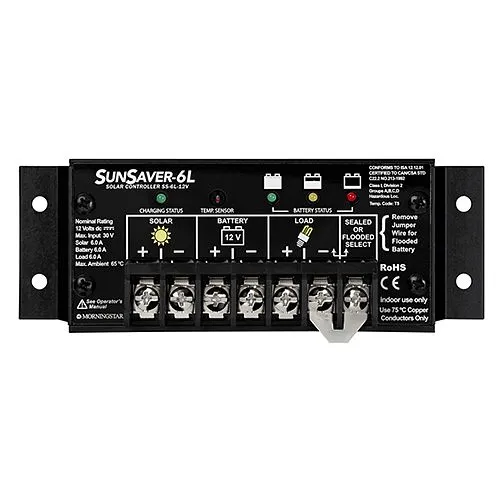 Protecteur de plancher Contrôleur de charge solaire Morningstar Sunsaver SS-10L 12V 321137 choisir à bas prix