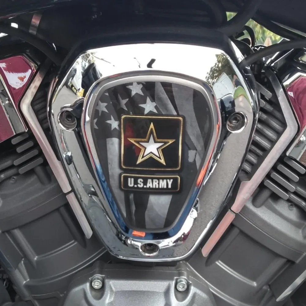 Autocollant Challenger V-Cover - Armée pour transport d'équipement