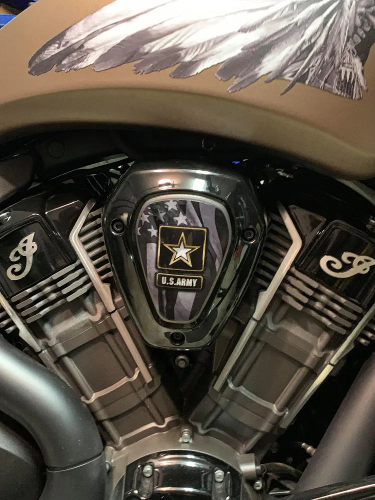 Autocollant Challenger V-Cover - Armée pour transport d'équipement