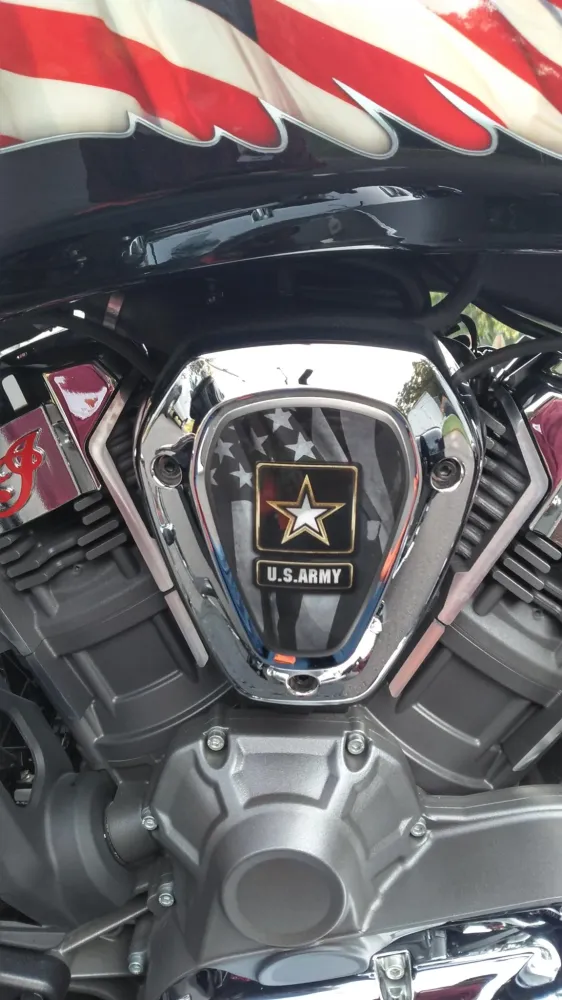 Autocollant Challenger V-Cover - Armée pour transport d'équipement