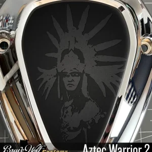 Autocollant Challenger V-Cover - Guerrier Aztèque 2 pour toutes saisons