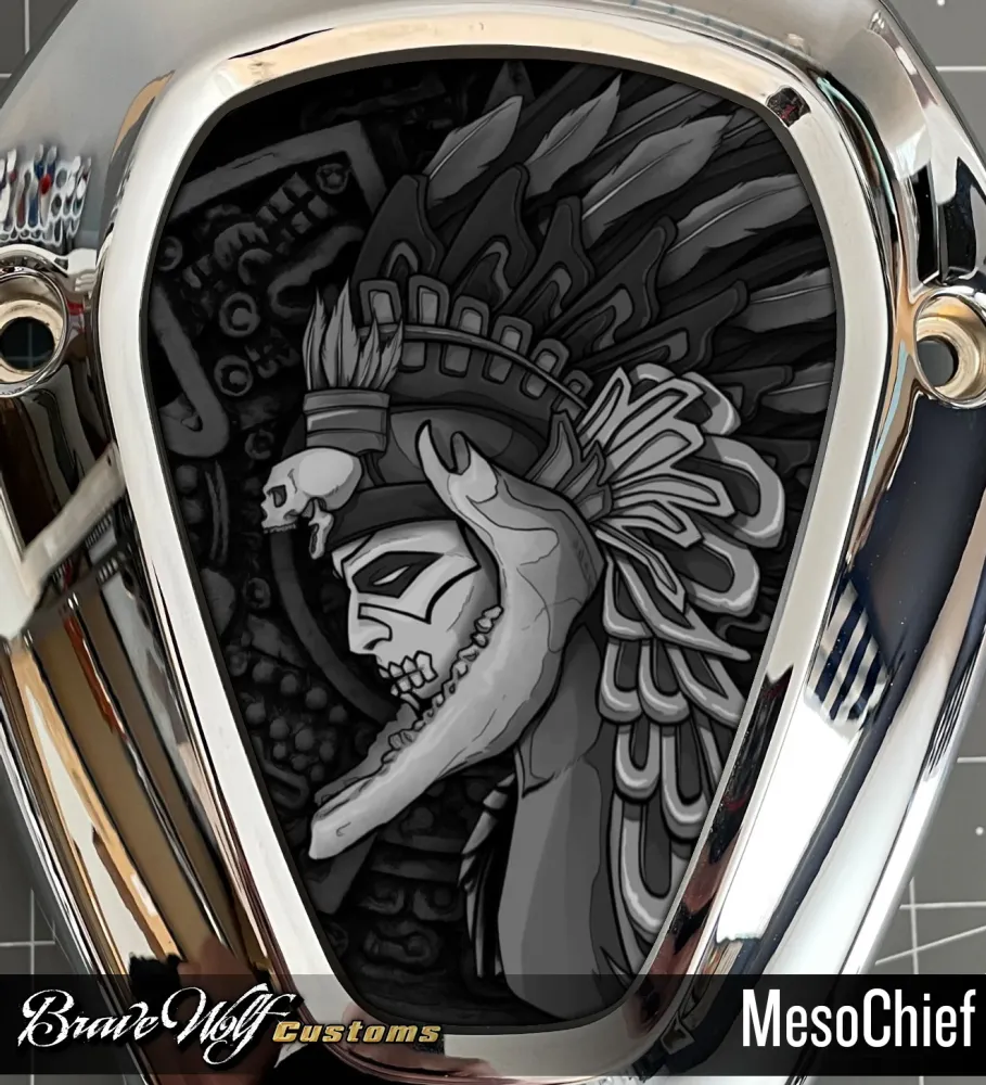Autocollant Challenger V-Cover - MesoChief par SW-MOTECH