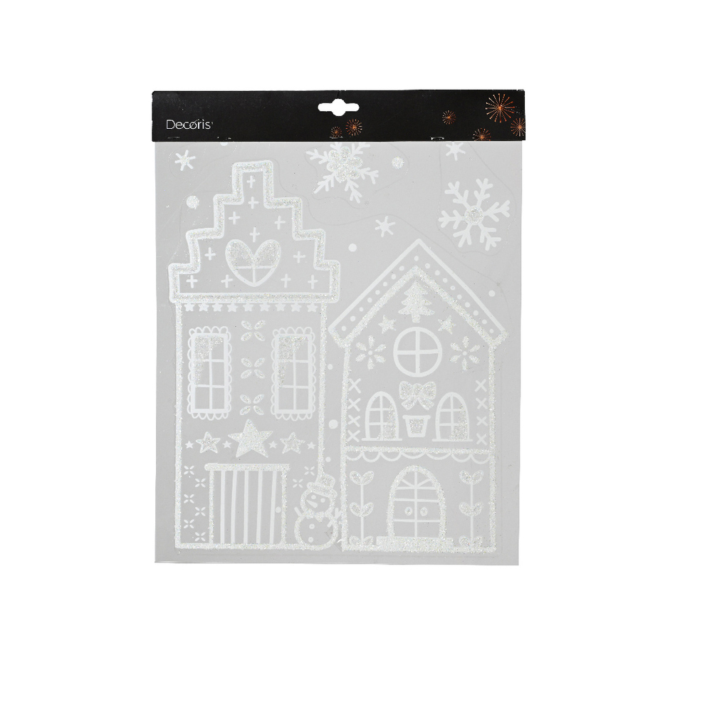 Autocollant plastique blanc 28.5X34.5cm